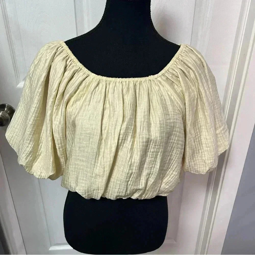 Oak + Fort Crop  Top